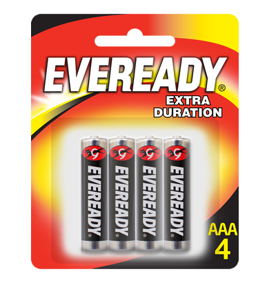 PILAS EVEREADY AAA