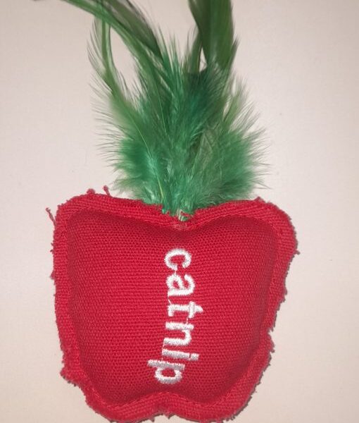 JUGUETE MANZANA CATNIP